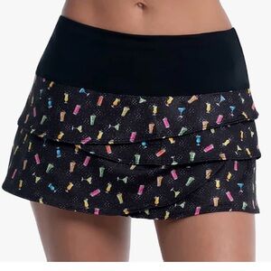 Like new Lucky in love Bottoms Up Scallop Skort